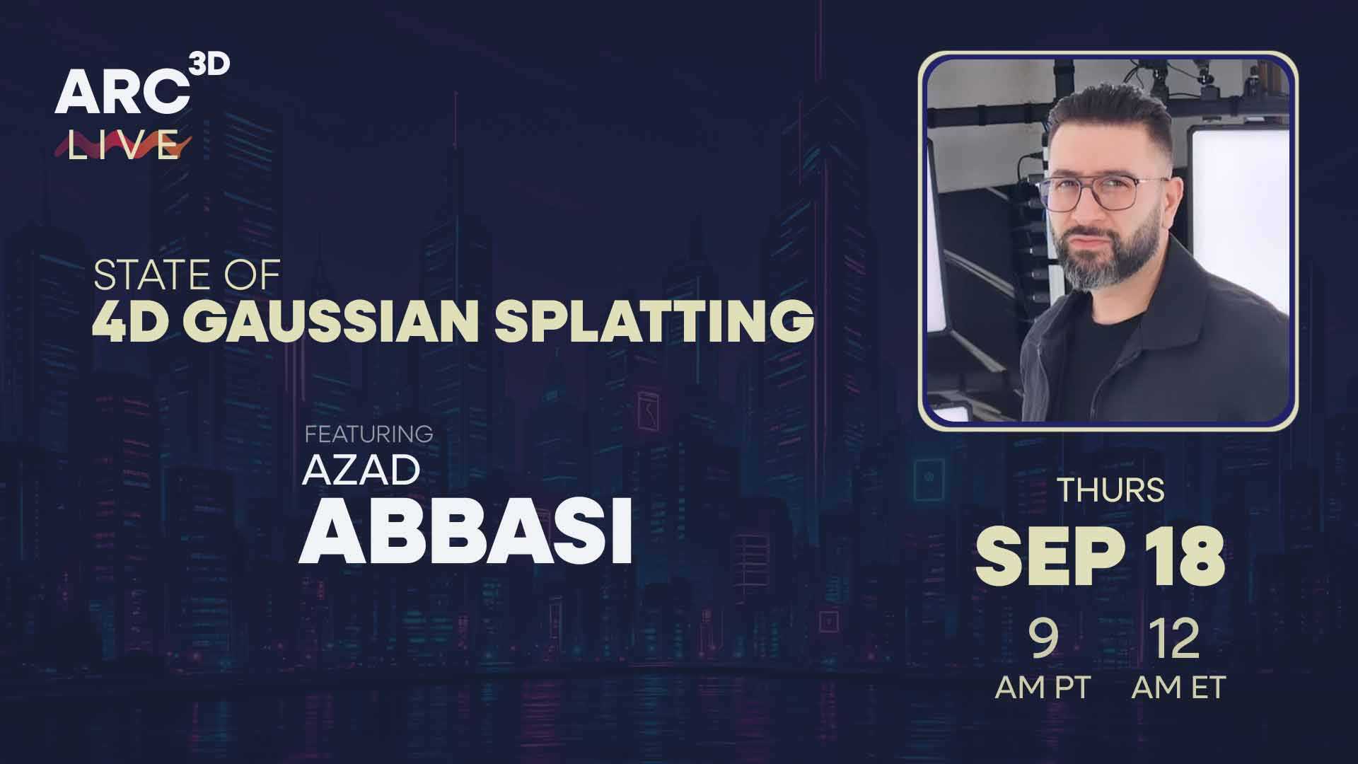 State of 4D Gaussian Splatting Webinar