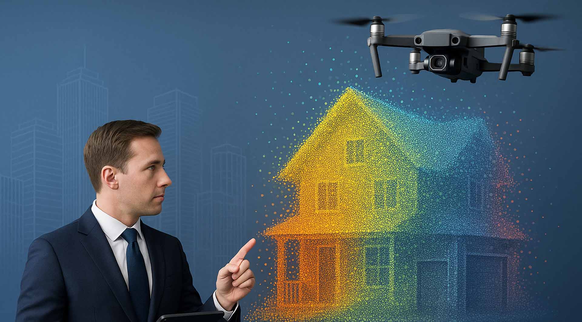 Gaussian splatting in real estate and hospitality