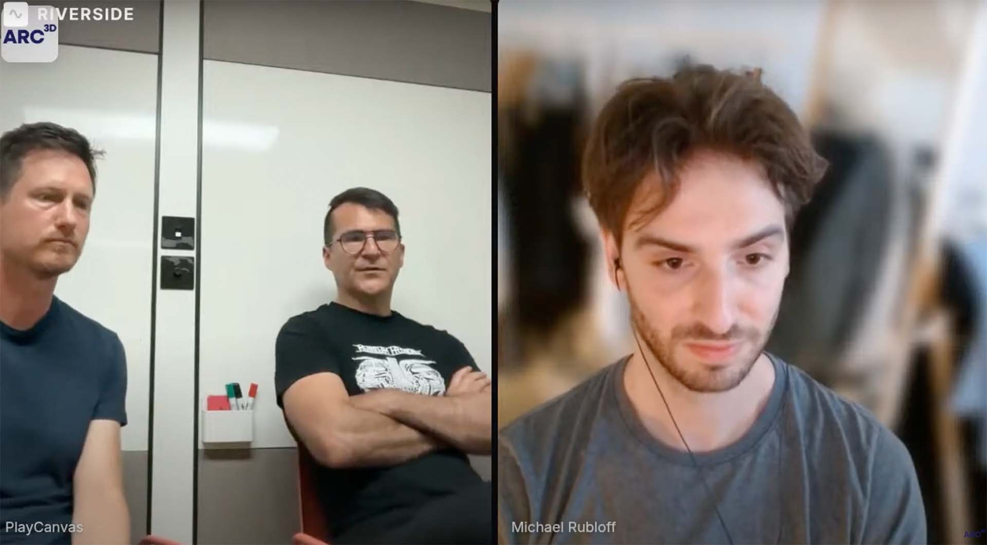 ARC First webinar screencap with Jonathan Stephens and Michael Rubluff